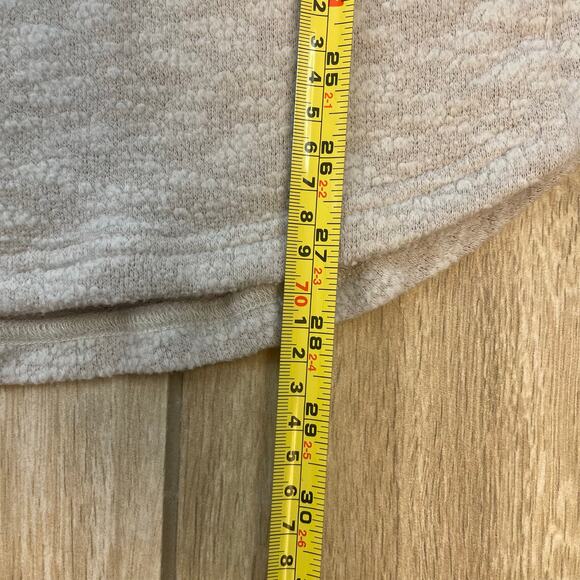 prAna Cowl Neck Pullover Sweatshirt Gray L Soft Knit Long Sleeve Eco Fabric - Picture 5 of 8